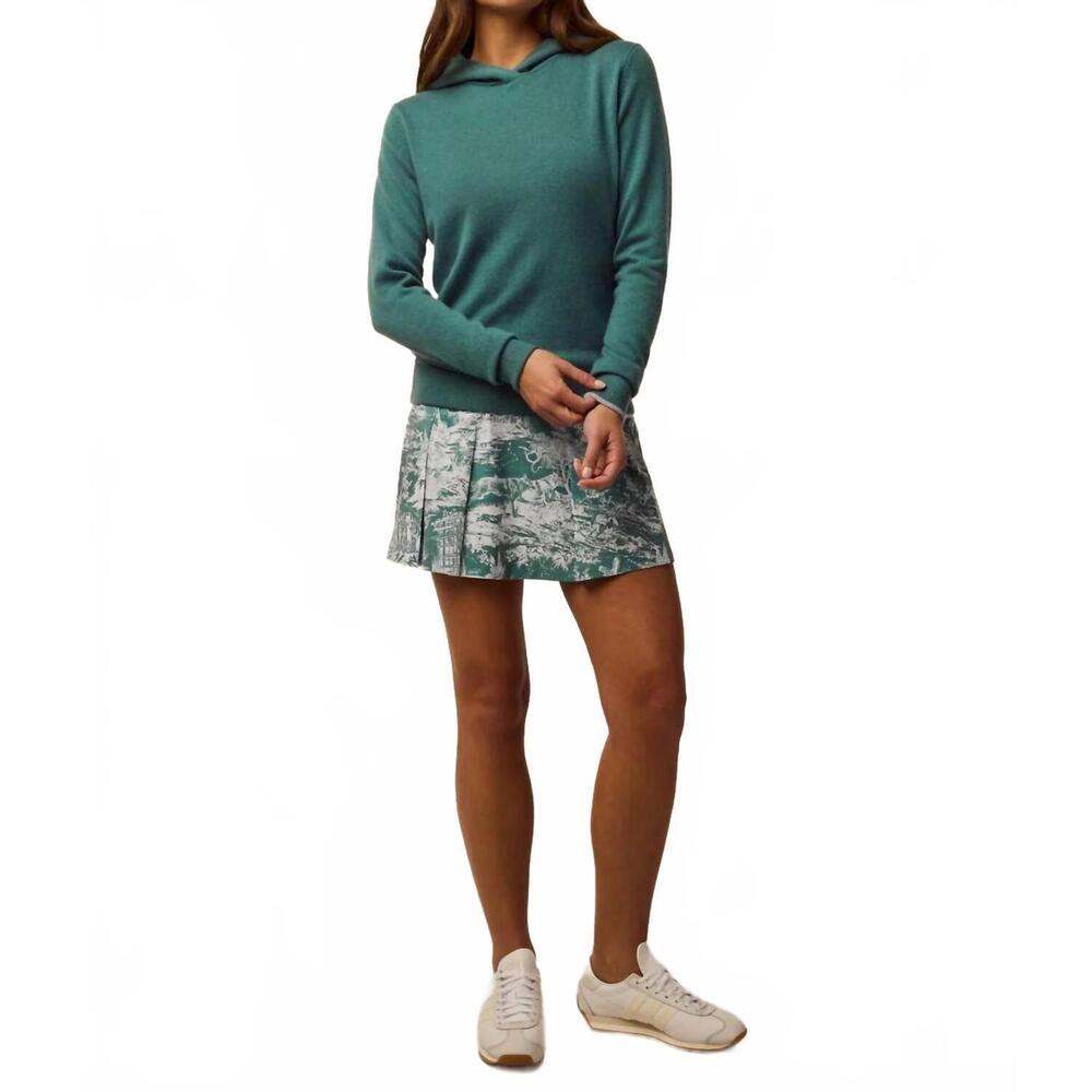 NEW GREYSON CLOTHIERS classic koko long sleeve hoodie in marsh green